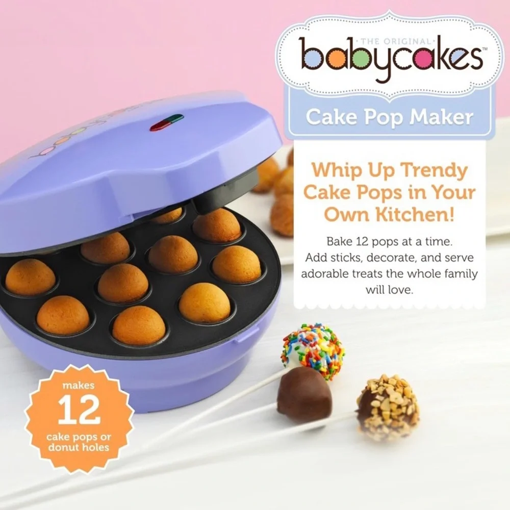 NIB Babycakes Cake Pop Maker - Picture 5 of 9